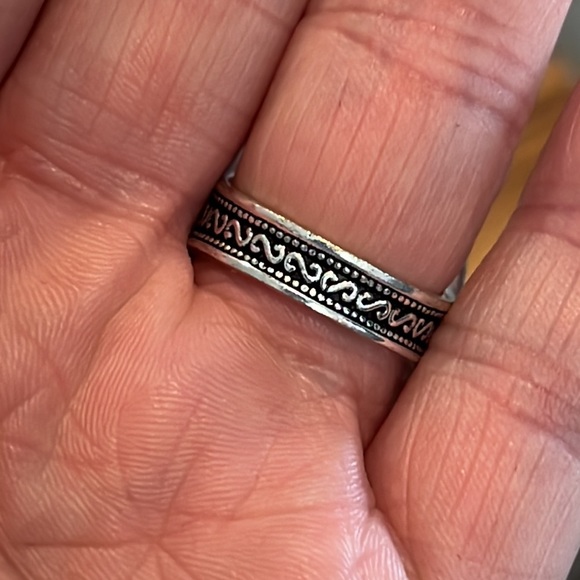 #492 Yellow Cats Eye Handcrafted Ring 💍 In An Antique Setting Size 6.75 NWOT - Picture 5 of 14